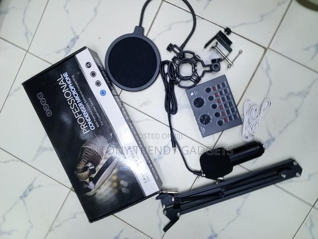 BM800 Streaming Microphone Set With Shock Mount and Pop Filter - thumbnail 2