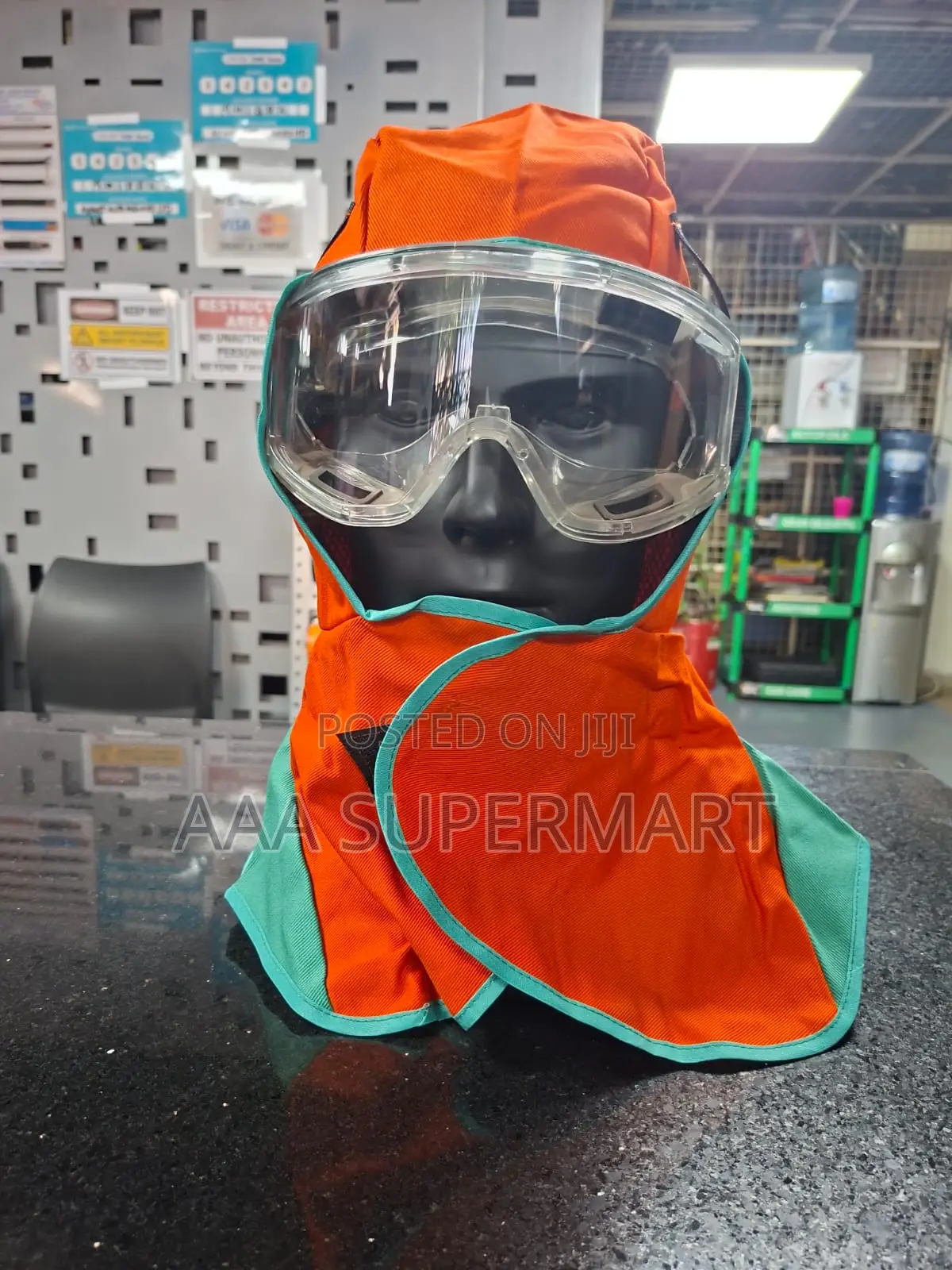 Full Protective Welding Hood Washable /Breathable - Blue,grey,black
