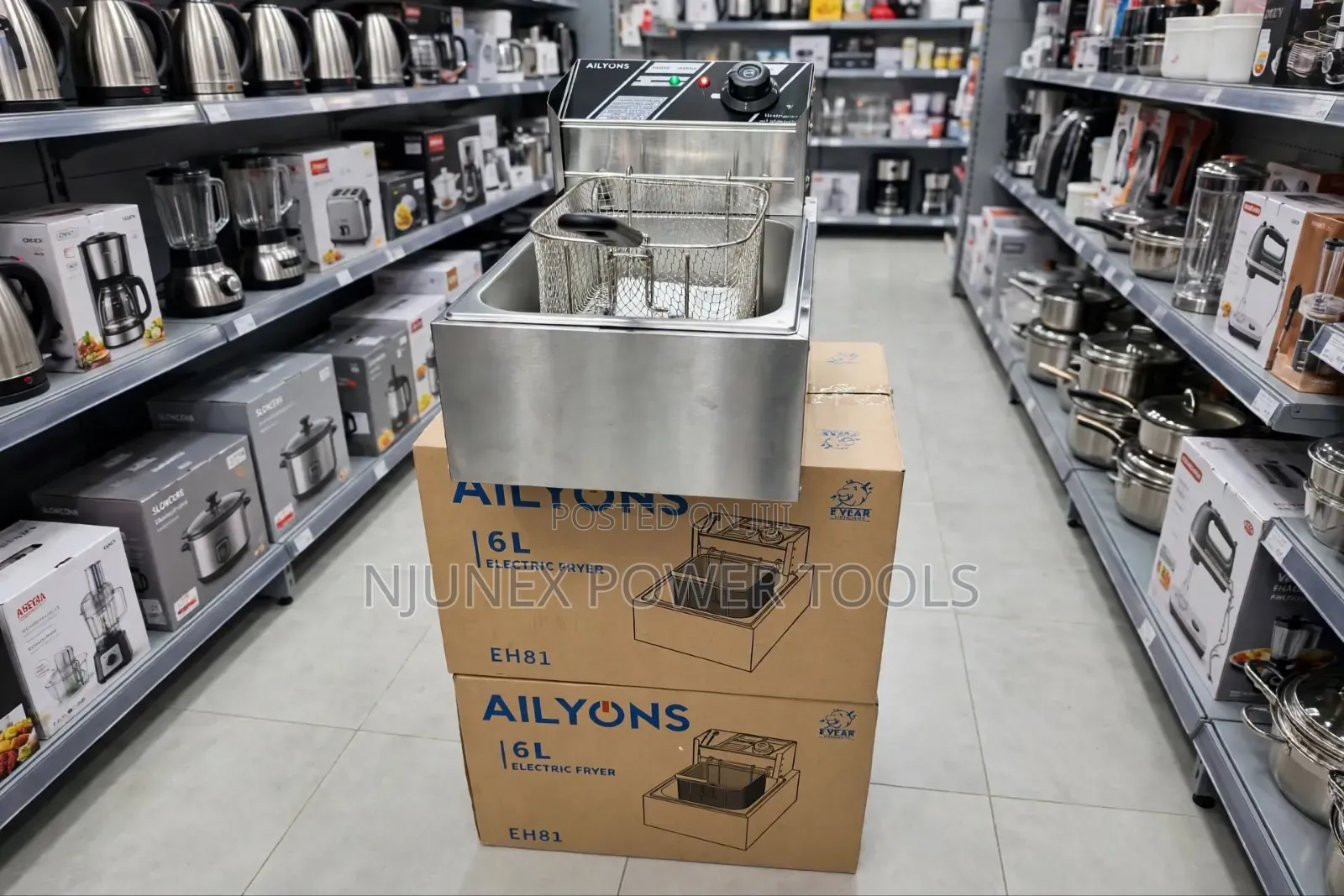 Ailyons 6L Electric Deep Fryer (Model EH81)