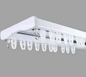 Double Curtain Rail for Privacy and Light Control