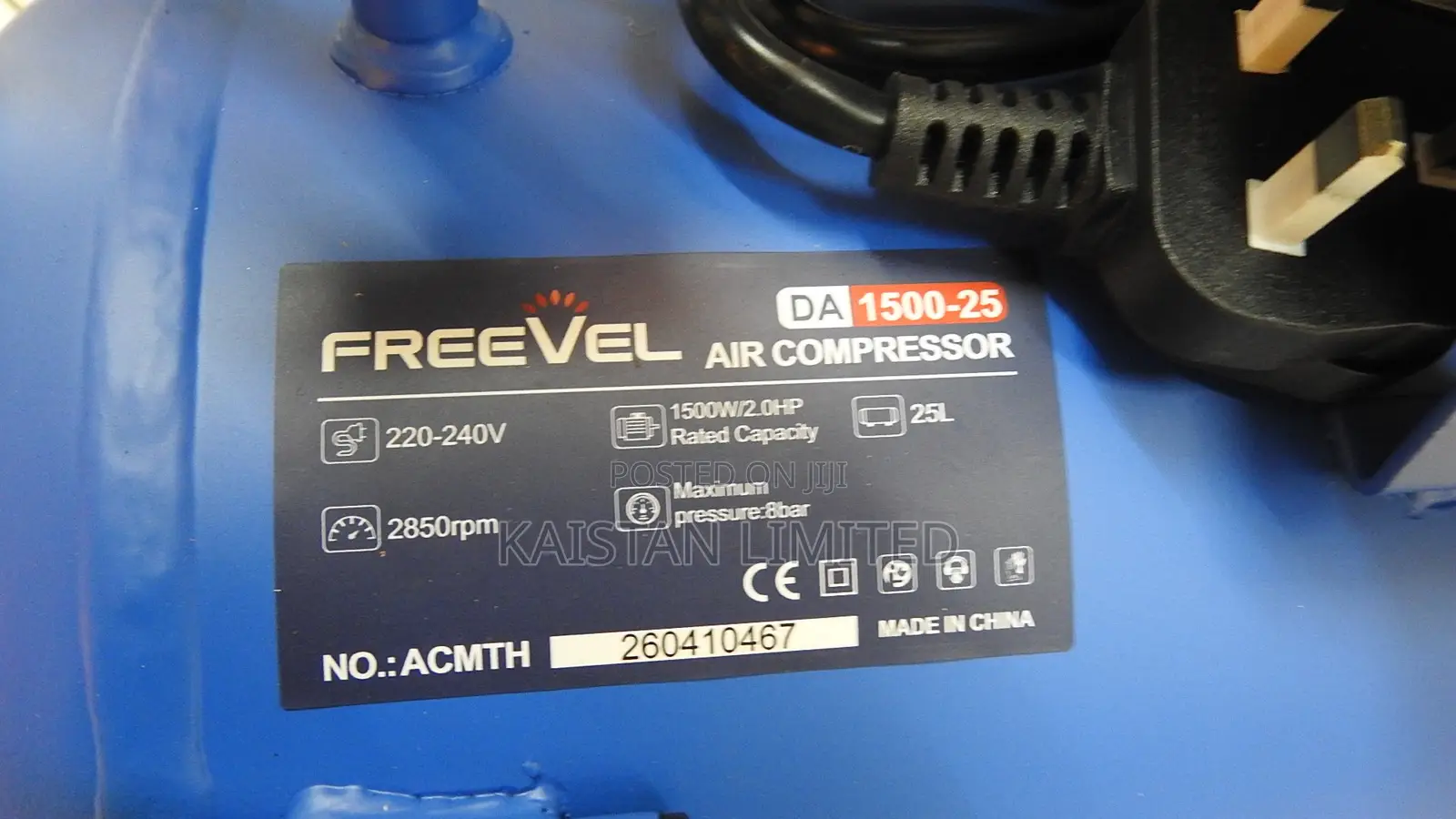 25 L Electric Air Compressor