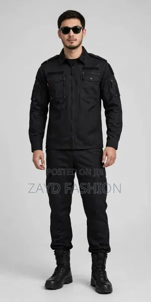 Black Full Tactical Suits