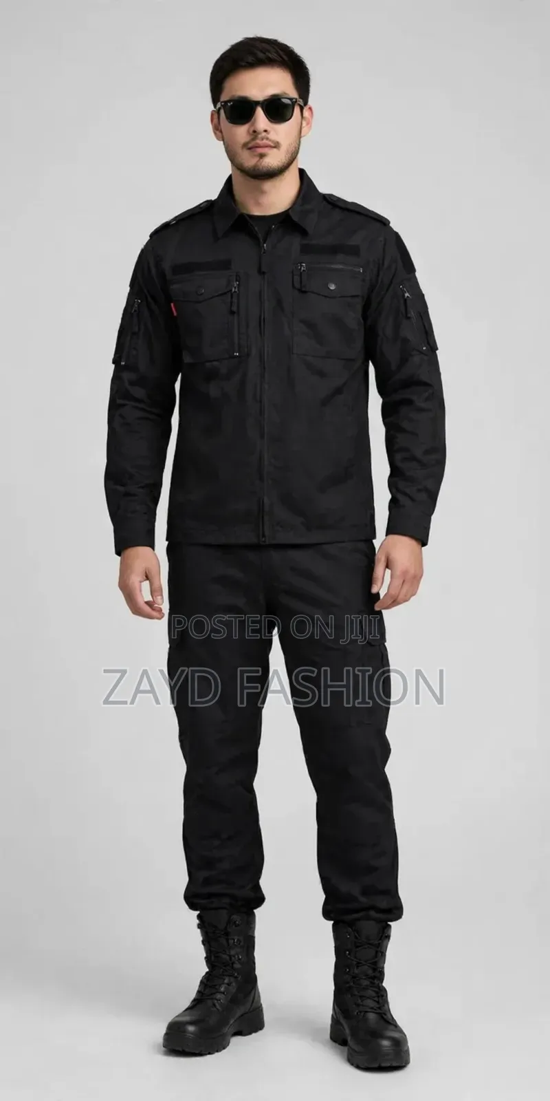 Black Full Tactical Suits