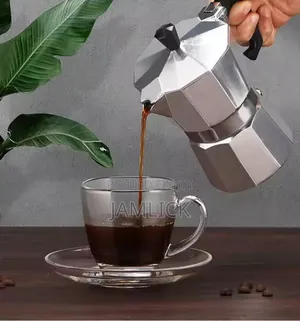 600ml Aluminium Moka Pot Coffee Maker With Electric Burner - Zy