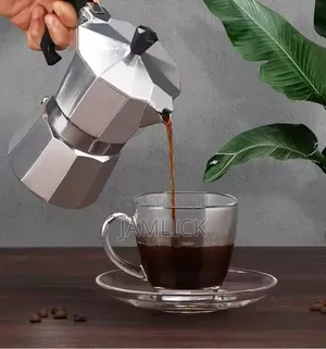 600ml Aluminium Moka Pot Coffee Maker With Electric Burner - Zy
