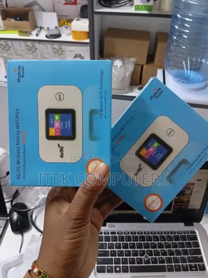 High-Speed Portable 5G WiFi Router for Remote Office Tasks