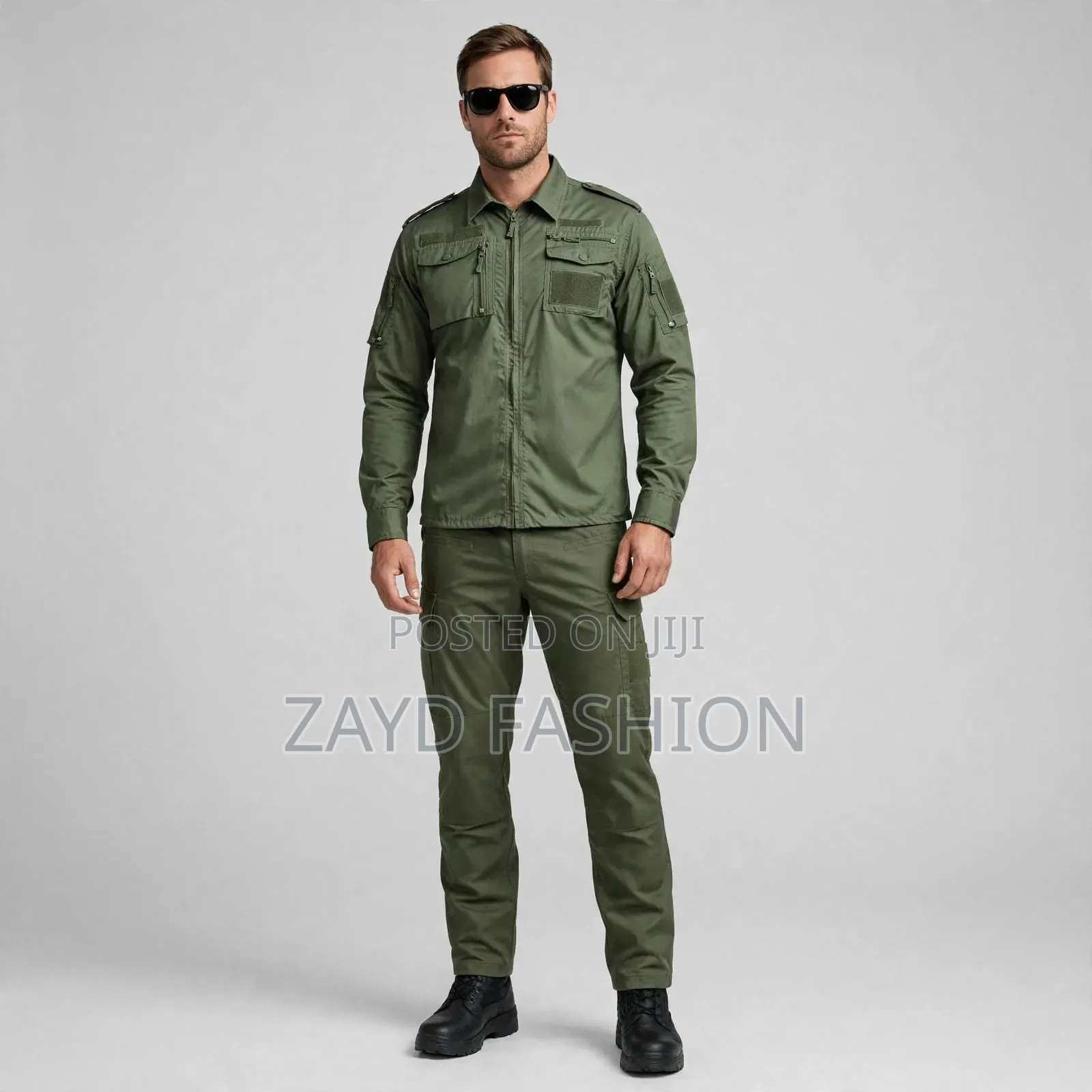 Jungle Green Full Tactical Suit