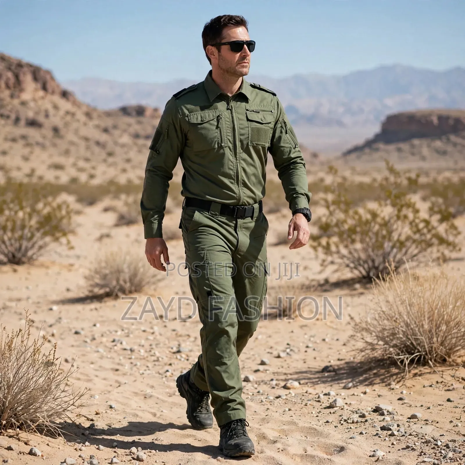 Jungle Green Full Tactical Suit