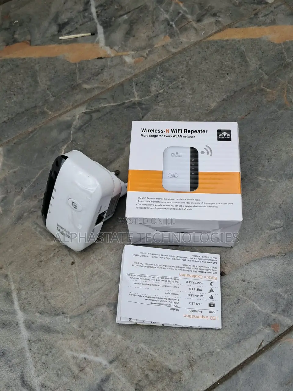 300Mbps WiFi Range Booster With Ethernet LAN Port