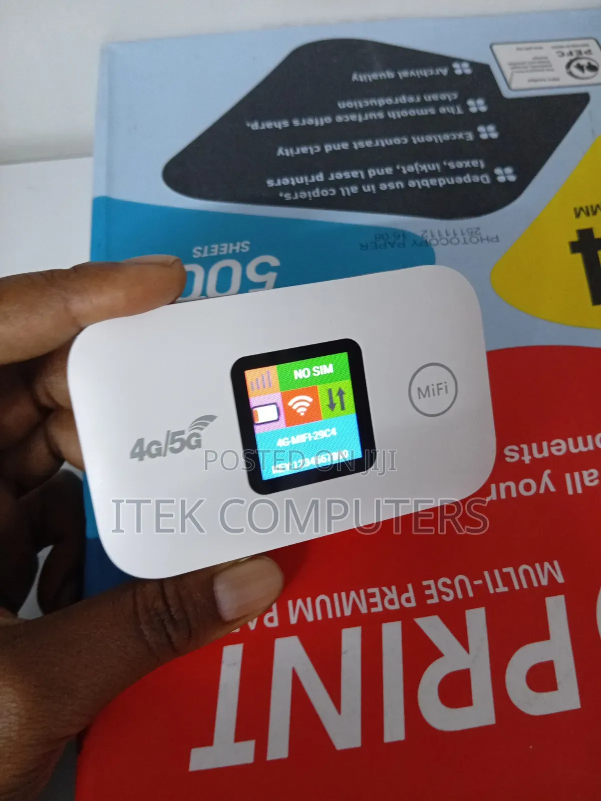 Portable 4g/5g WiFi Router for Streaming While Travelling