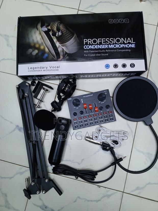 BM800 Vocal Microphone Set With Shock Mount and Pop Filter - main view