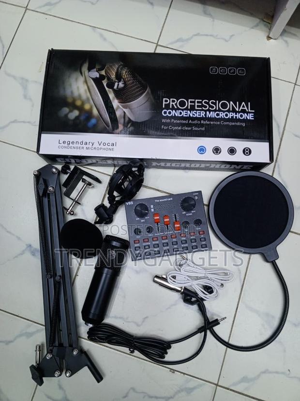 BM800 Vocal Microphone Set With Shock Mount and Pop Filter - thumbnail 2