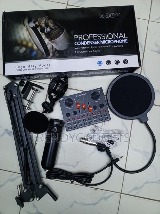 BM800 Vocal Microphone Set With Shock Mount and Pop Filter - thumbnail 3