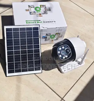 Single Lens Solar Powered Outdoor PTZ Camera With 2Way Audio 3MP HD
