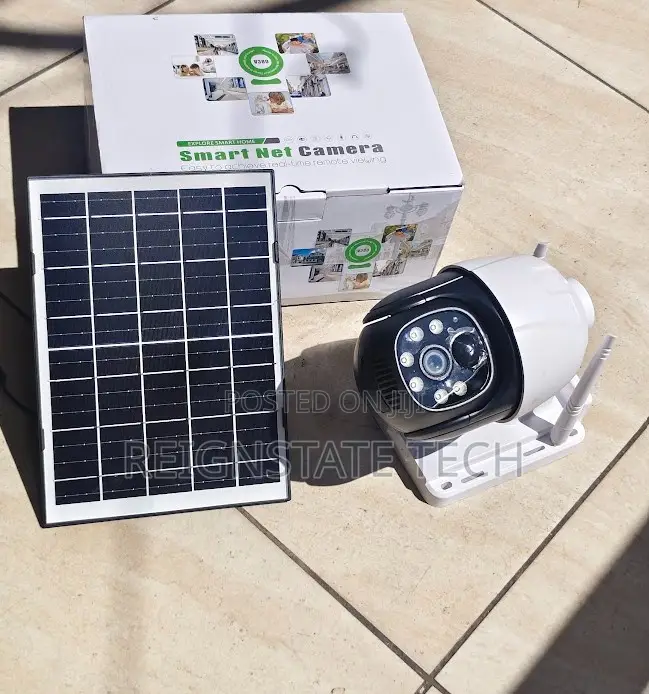 Single Lens Solar Powered Outdoor PTZ Camera With 2Way Audio 3MP HD
