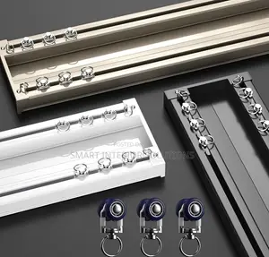 Steady Double Curtain Rail