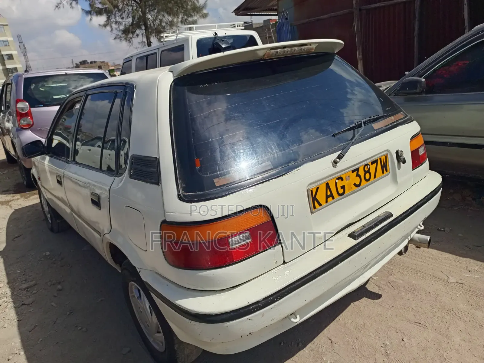 Toyota Starlet 1998 White