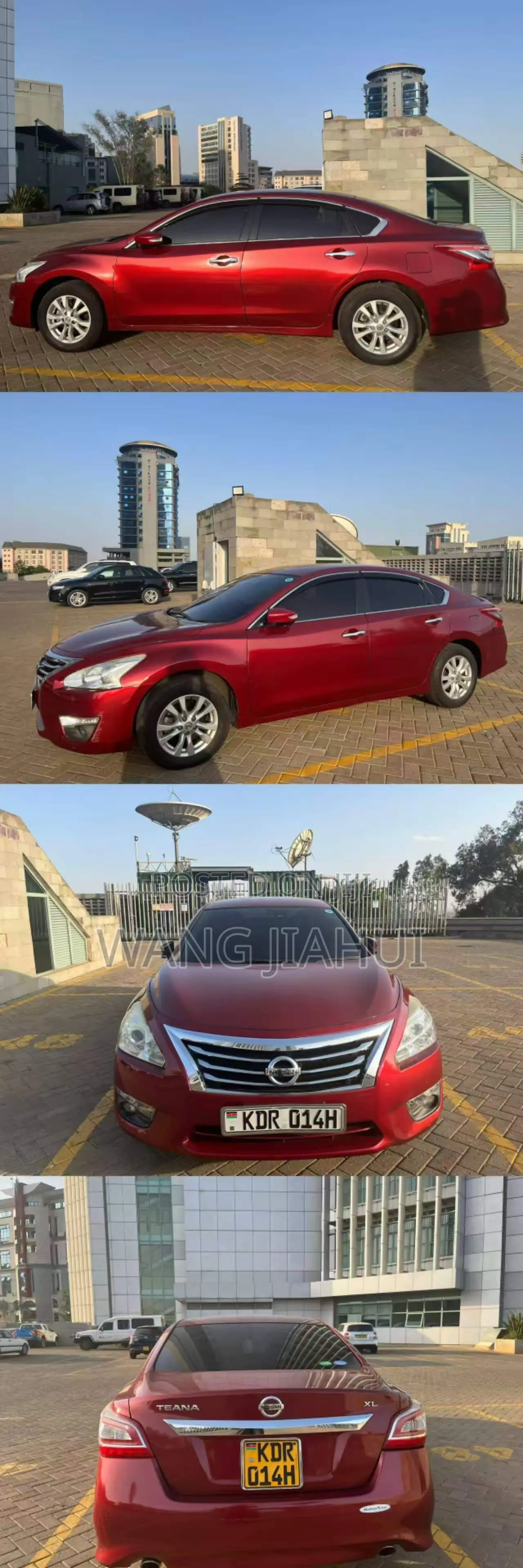 Nissan Teana 2017 Red