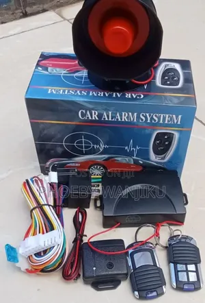 Car Alarm System With Remote Control