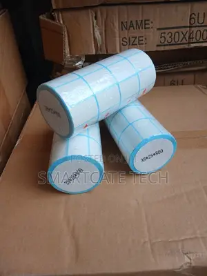 Barcode Label Stickers 38×25mm – 800pcs Per Roll