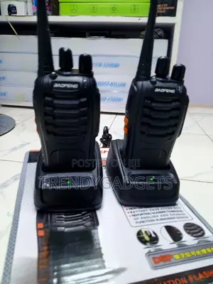 Baofeng BF-888S Walkie Talkies 2-Way Radio Pair With Chargers
