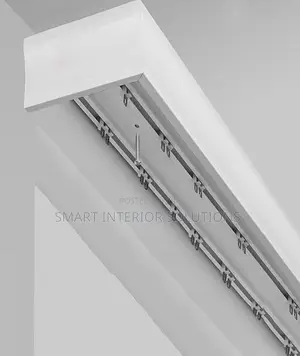 Heavy-Duty Double Curtain Rail