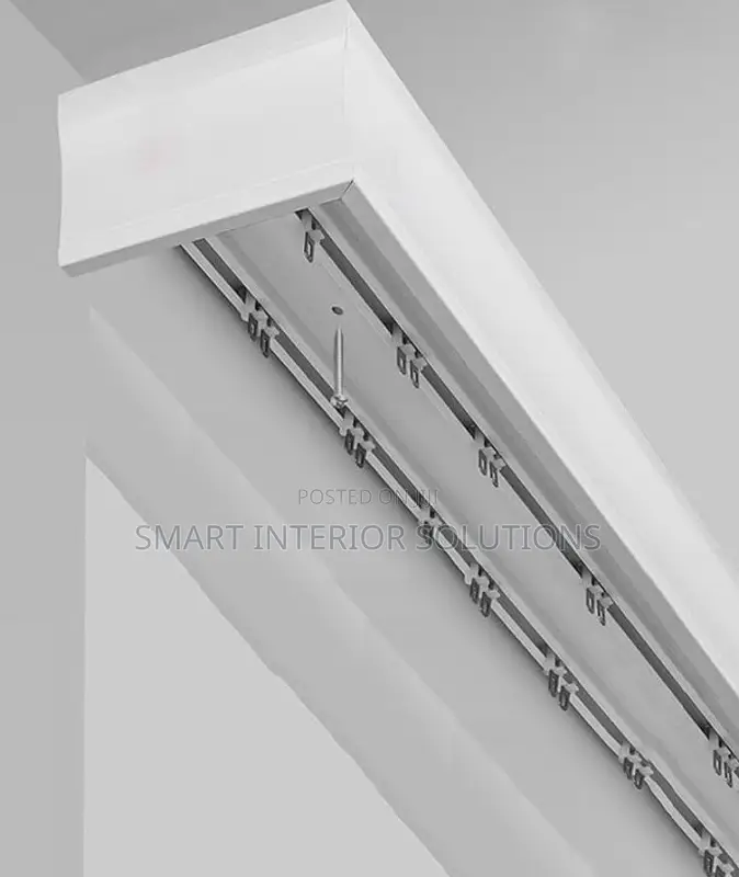 Heavy-Duty Double Curtain Rail