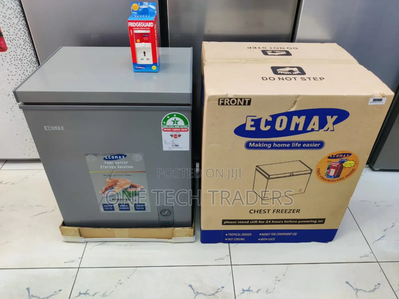 Ecomax 119L Chest Freezer With Free Guard