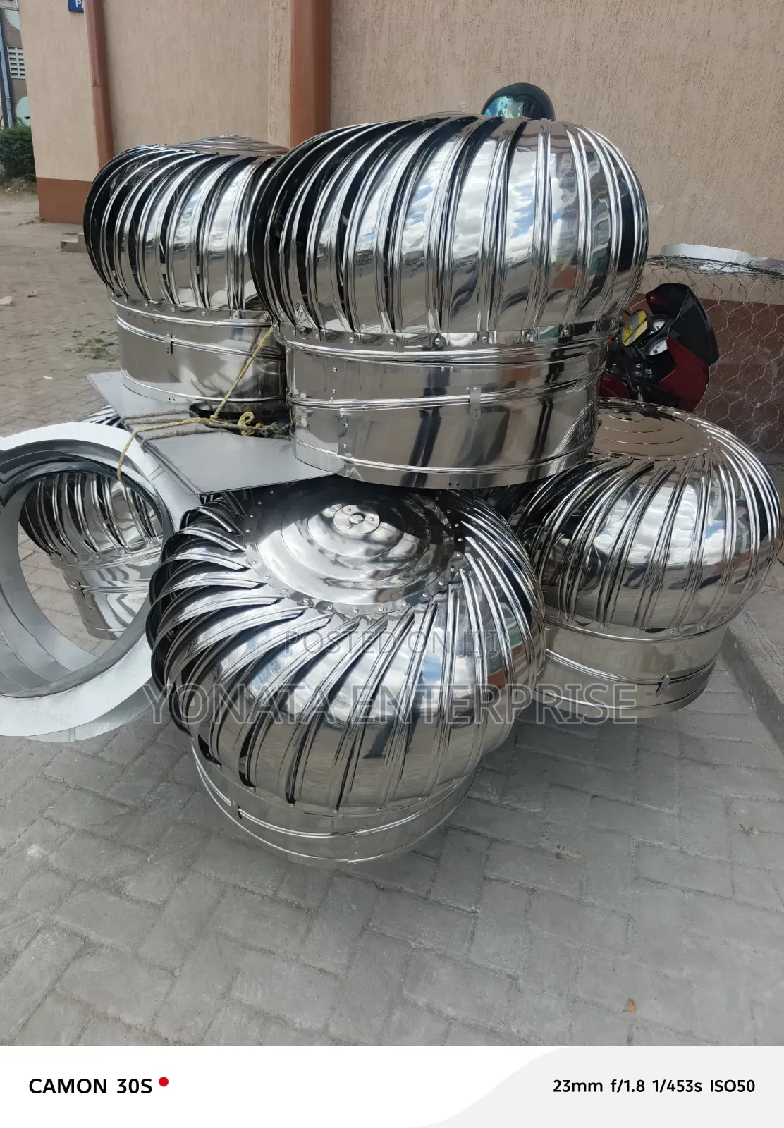 500 Air Flow Cyclone Ventilators