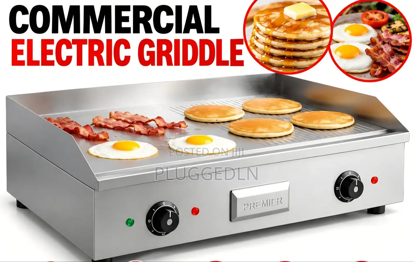 Premier Commercial Electric Griddle