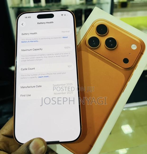 Apple iPhone 17 Pro Max 512 GB Orange - thumbnail 3
