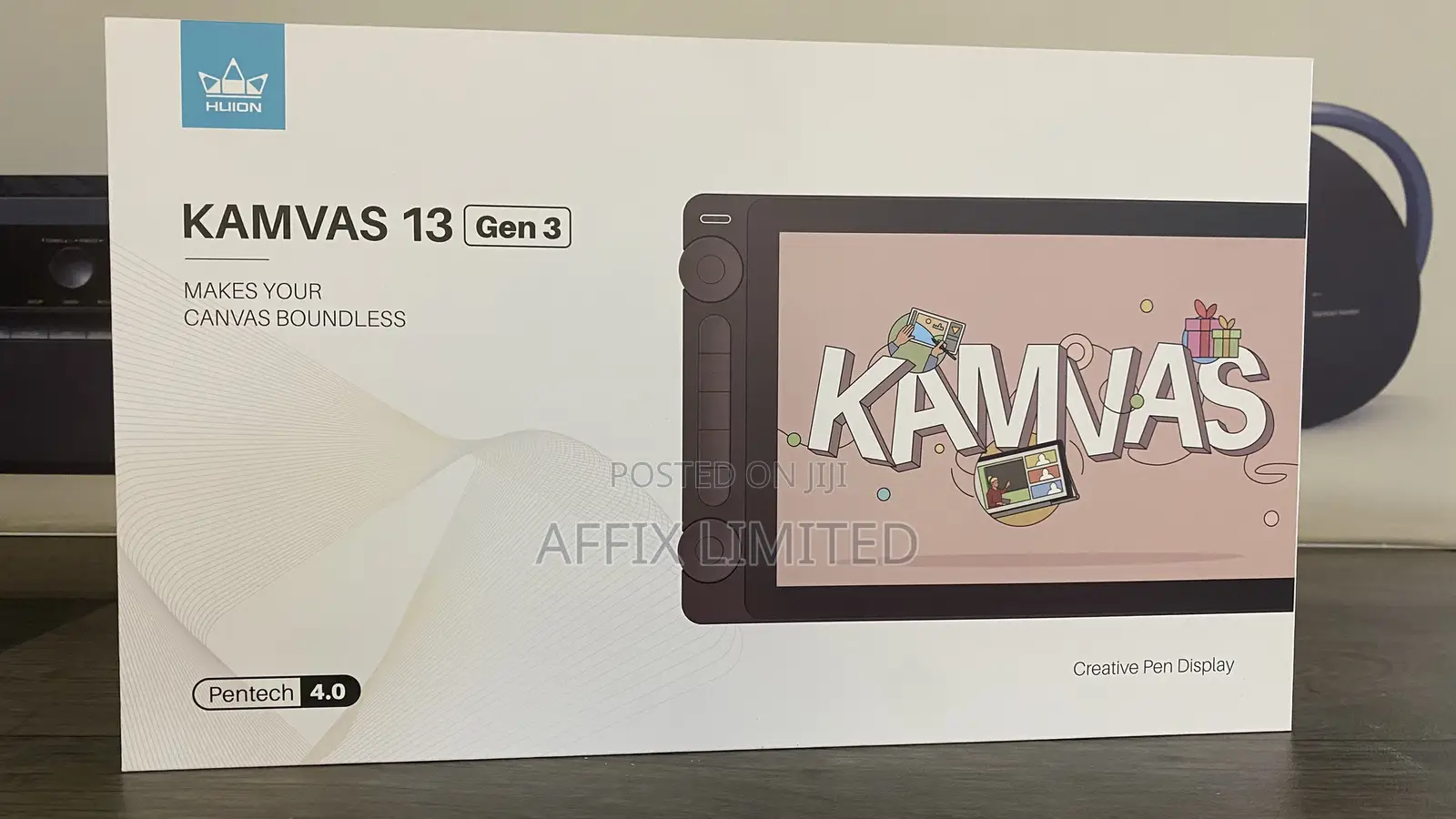 Huion Kamvas 13 Gen 3 – Drawing Tablet With Stand