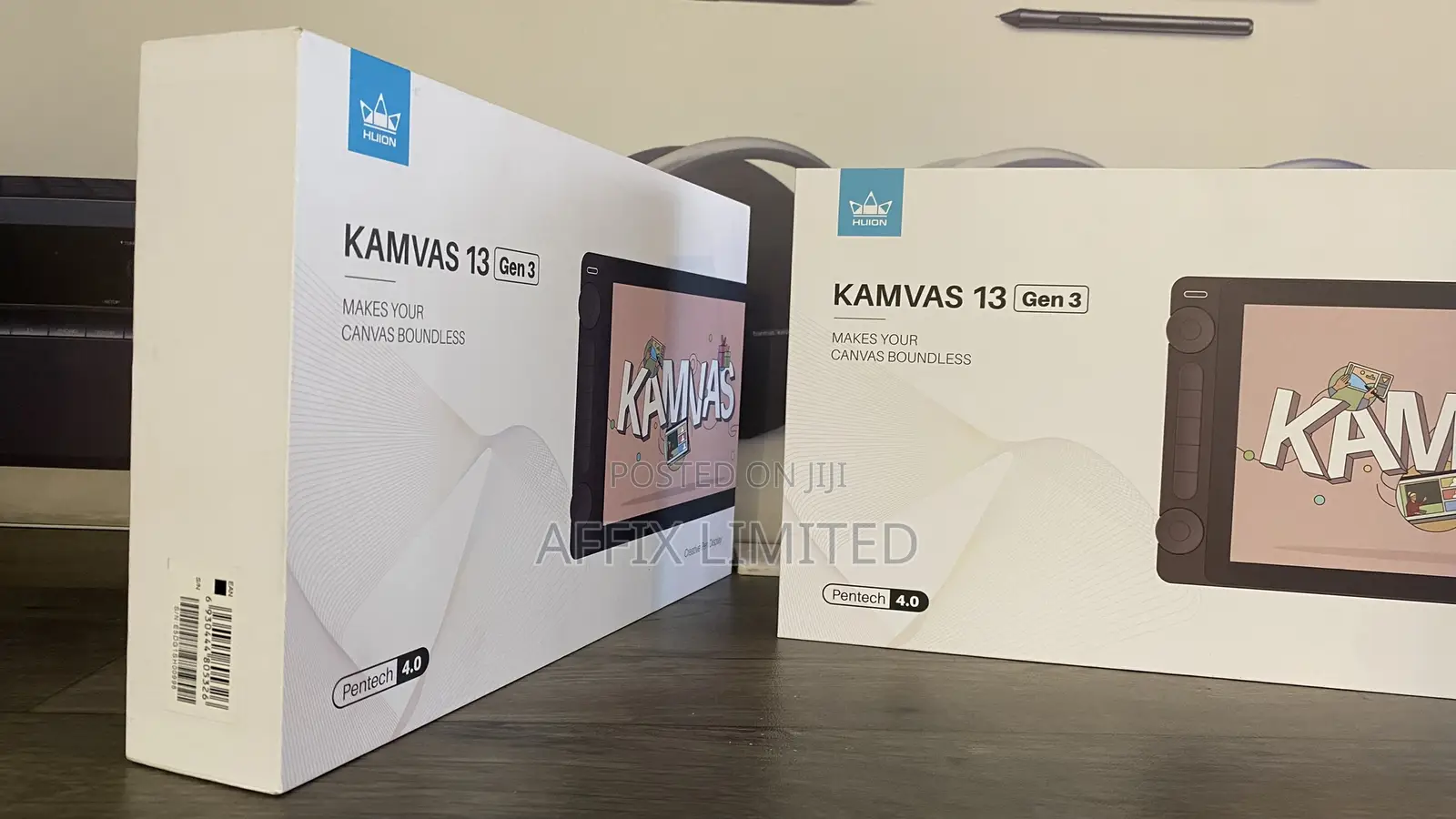 Huion Kamvas 13 Gen 3 – Drawing Tablet With Stand