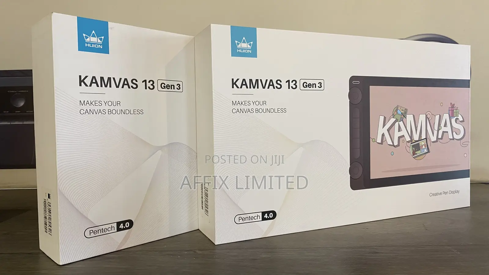 Huion Kamvas 13 Gen 3 – Drawing Tablet With Stand