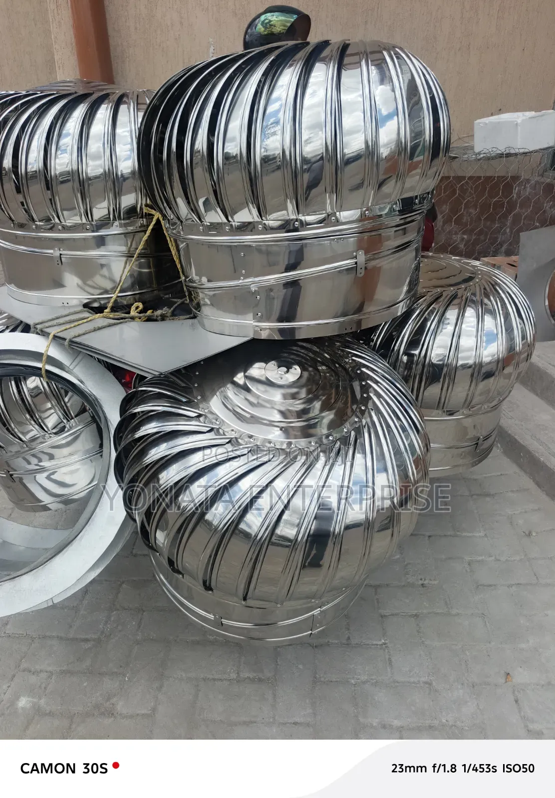 Durable 500mm Air Cyclone Vents