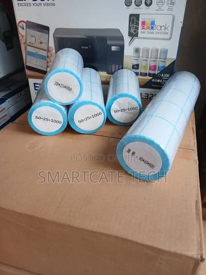 Small Thermal Sticker Roll 800pcs for Barcode Label Printers