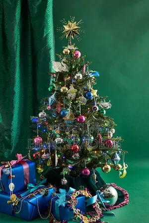 Decorative Artificial Christmas Tree for Festive Season 5ft(150cm)caro