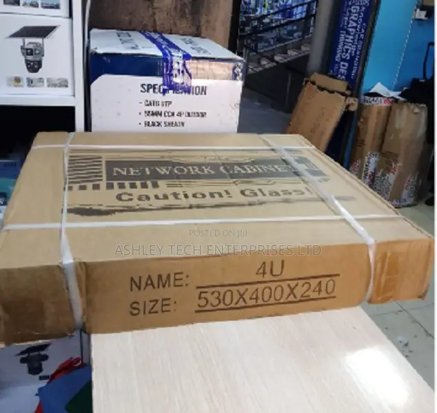 Premium 4U Rack Cabinet 530×400×240mm