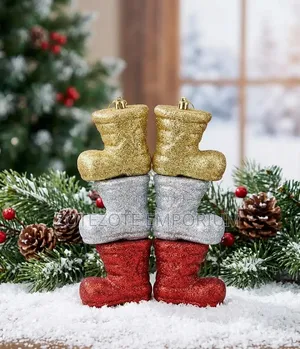 6pcs Christmas Boots