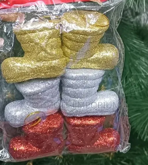 6pcs Christmas Boots