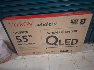 Vitron 55" Qled 4k Uhd Smart TV (Model Htc55qw)