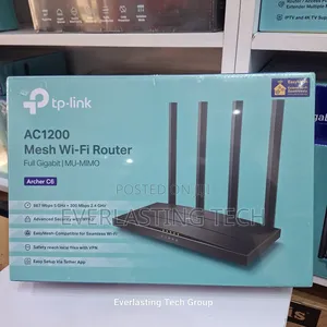 Archer C6 -TP-Link Ac1200 Wireless Mu-Mimo Gigabit Router