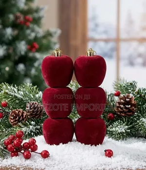 6pcs Christmas Tree Plum