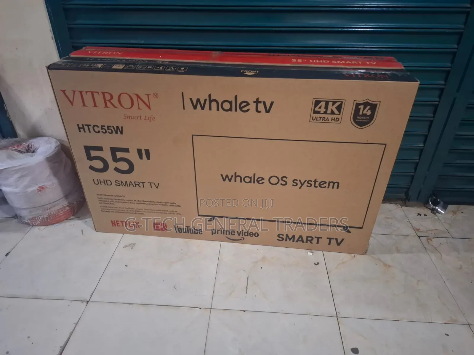 Vitron 55-Inch 4K UHD Smart TV (Model HTC55W)