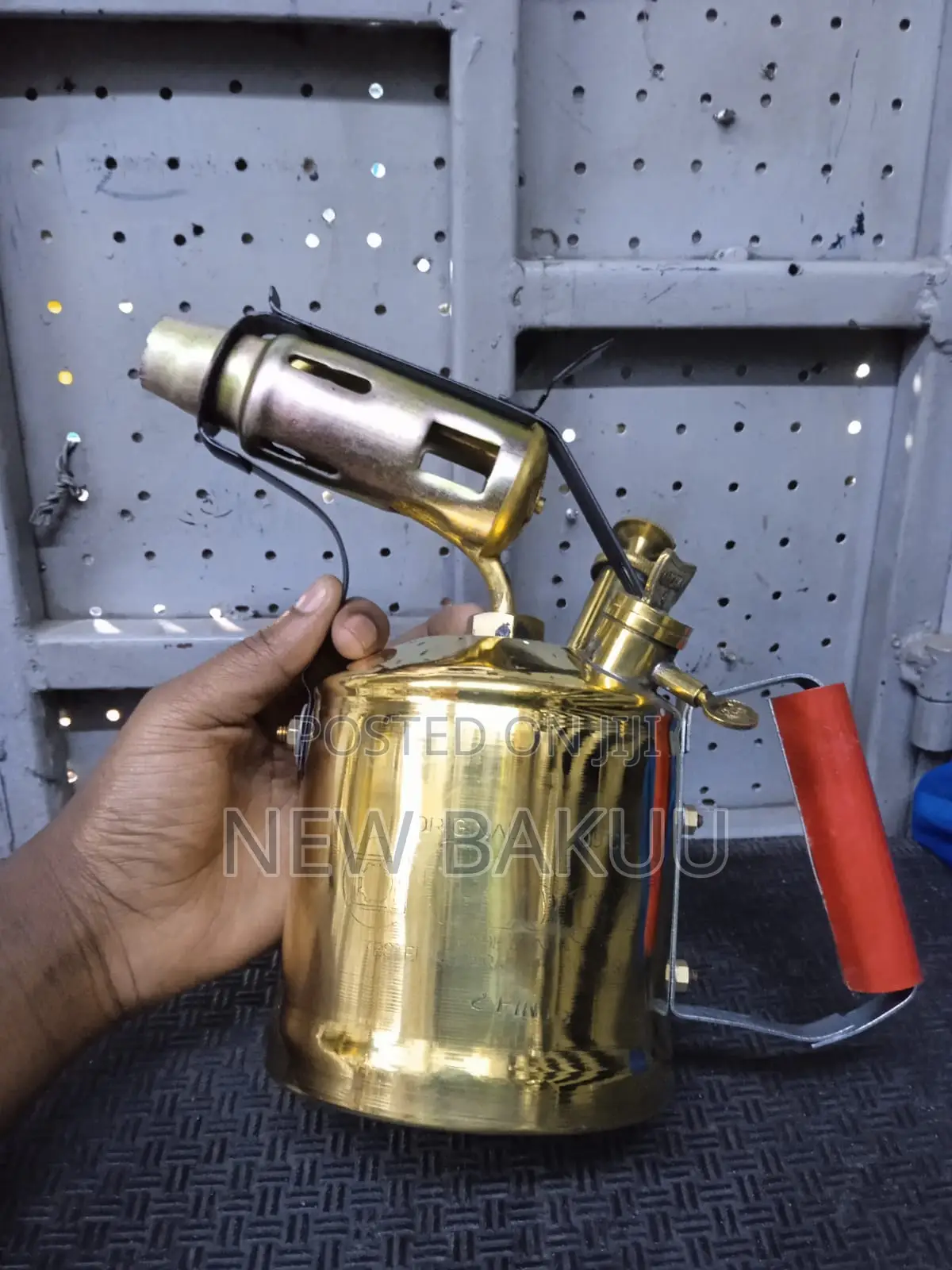 Brass Kerosene Blow Lamp 1pint