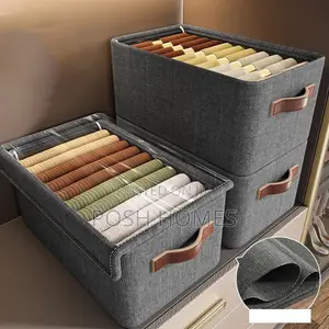 Foldable With Lid Wardrobe Organizer