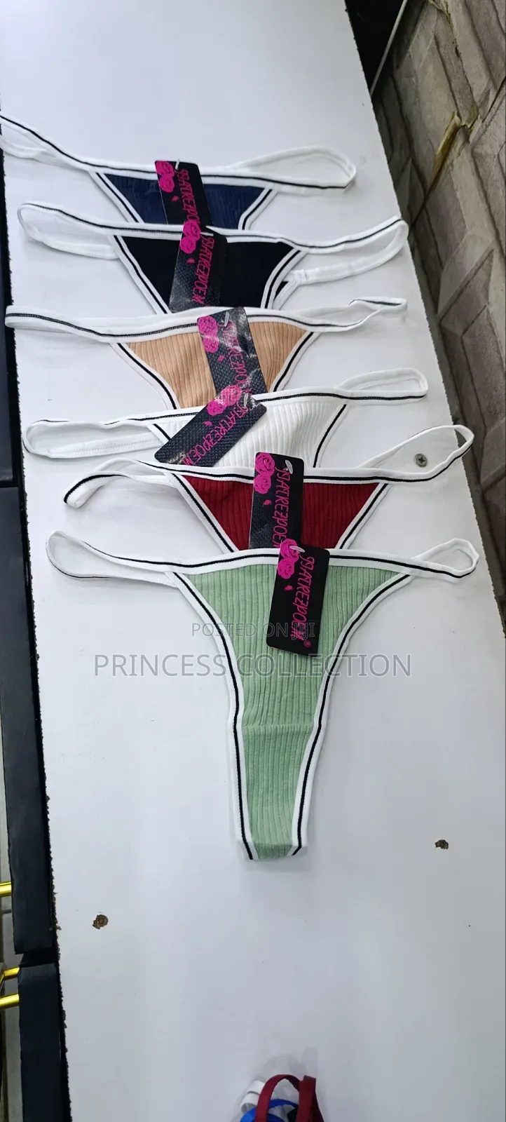 Women Cotton Thong Panties