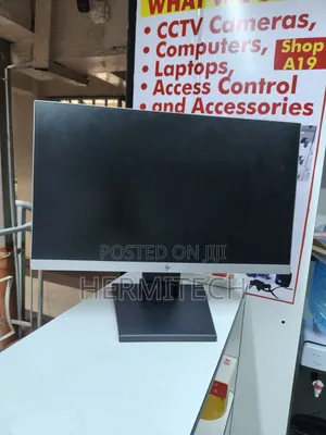 Frameless HP Monitor for Modern Office and Business Use