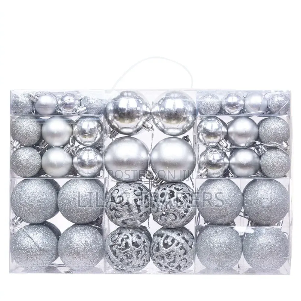 100Pcs Christmas Ball Ornaments 
Bli
