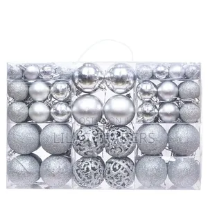 100Pcs Christmas Ball Ornaments 
Bli